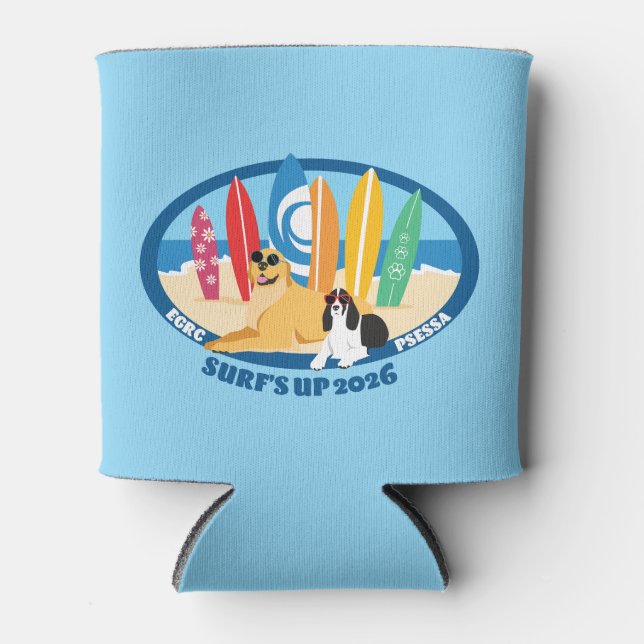 Surfs Up 2026 Can Coozie (Front)