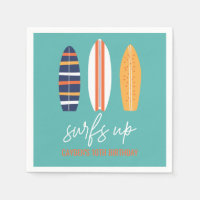 Surfs Up BOY Surfboard beach Birthday Party