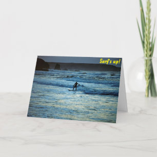 Surf's up card