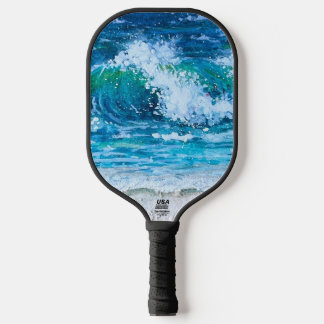 "Surfs Up" Custom Pickleball Paddle