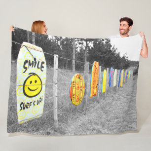 SURF'S UP! FLEECE BLANKET