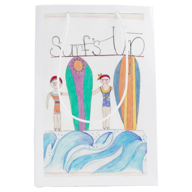 Surfs Up gift bag (Front)
