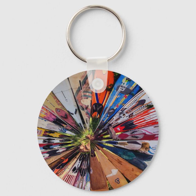 Surf's Up Key Ring (Front)