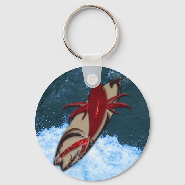 Surf's Up Key Ring (Front)