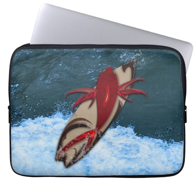 Surf's Up Laptop Sleeve (Front)