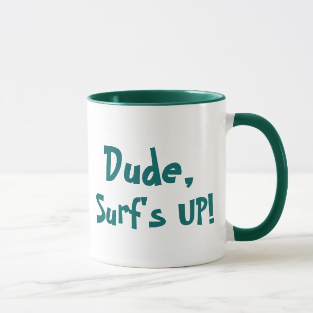 SURF'S UP! mug (Right)