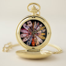 Surf's Up Pocket Watch
