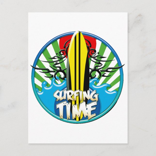 surf's up postcard (Front)