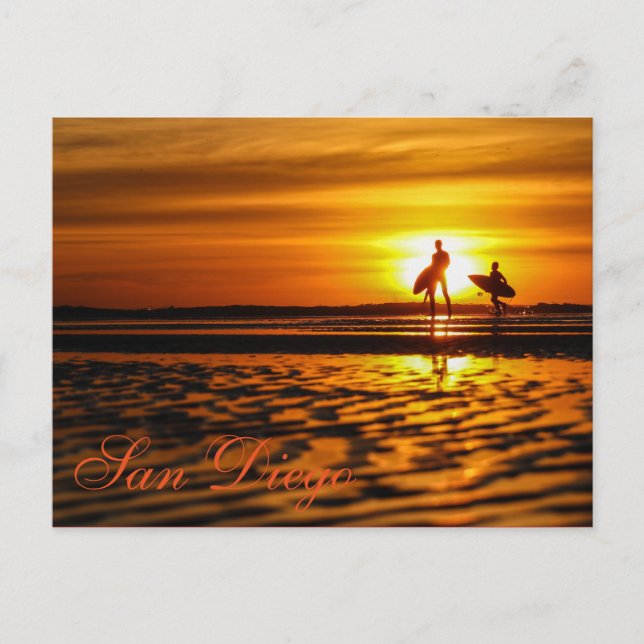 Surfs up postcard (Front)