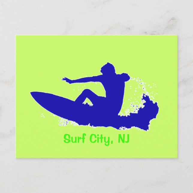 Surf's up! postcard (Front)
