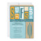 Surf's Up Retro Baby Shower Invitation