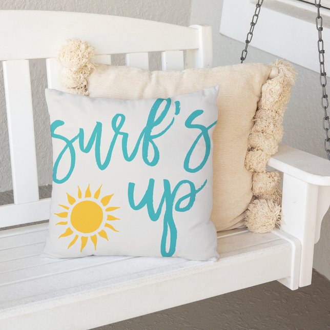 Surf's Up Summer Outdoor Cushion (Creator Uploaded)