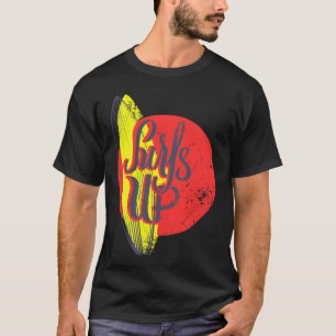 Surfs Up Vintage Surfer funny T-Shirt