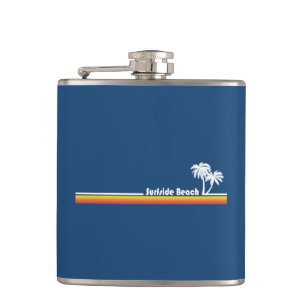 Surfside Beach South Carolina Hip Flask