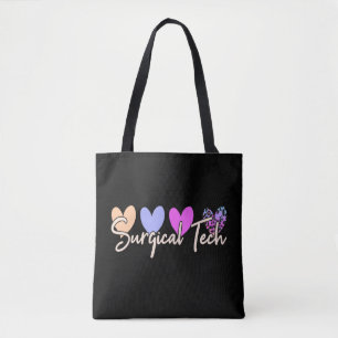 Surg Scrub Tech Surgical Technician Technologist Tote Bag