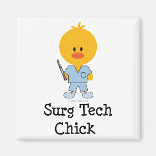 Surg Tech Chick Magnet