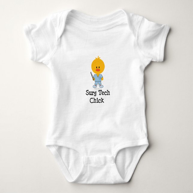 Surg Tech Chick Raglan T shirt
 T-Shirt (Front)