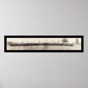 Surgeon Army Camp Greenleaf Photo 1918 Poster