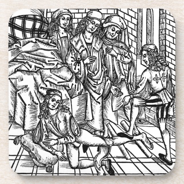 Surgeon directs as an assistant breaks and resets coaster (Front)
