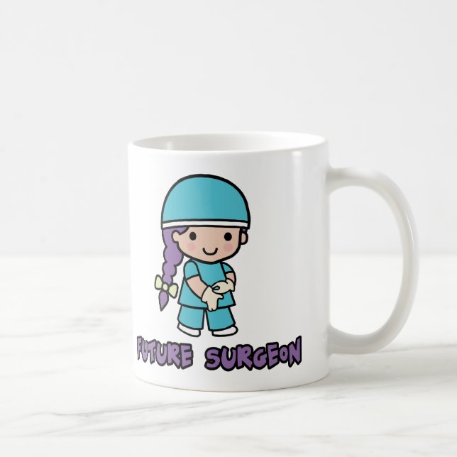 Surgeon (girl) coffee mug (Right)
