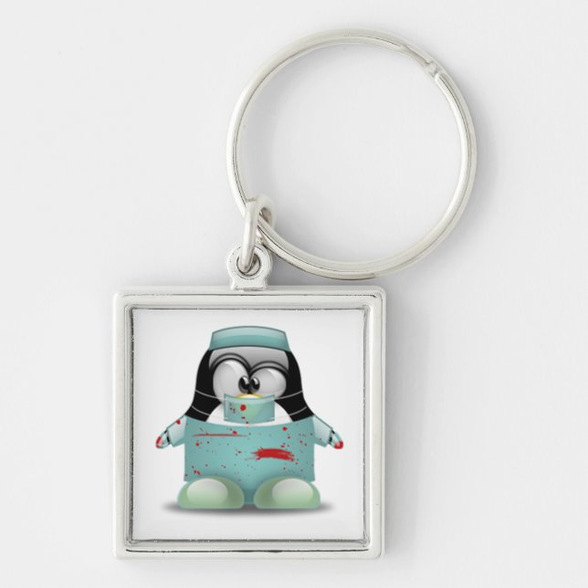 Surgeon Tux Key Ring (Front)