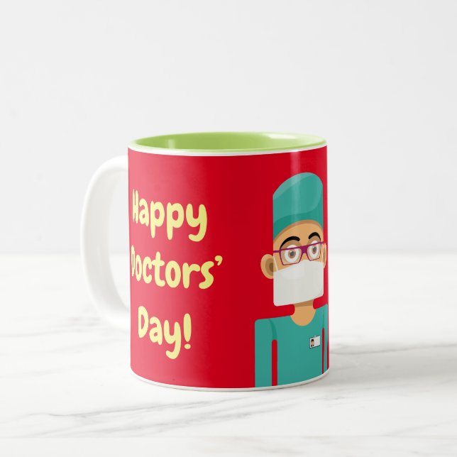 Surgeon Two-Tone Coffee Mug (Front Left)
