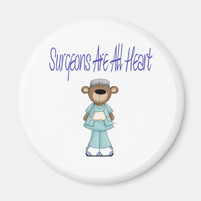 Surgeons Are All Heart Magnet (Front)