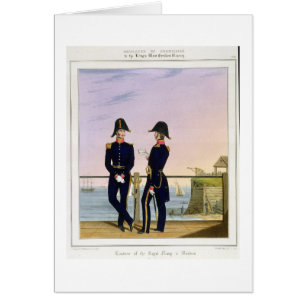 Surgeons, plate 6 from 'Costume of the Royal Navy
