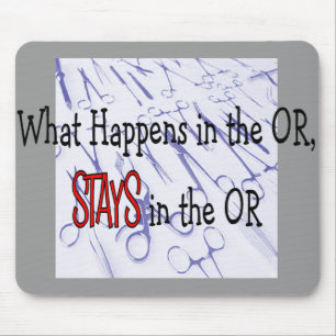 Surgery Professionals Gifts Mouse Pad