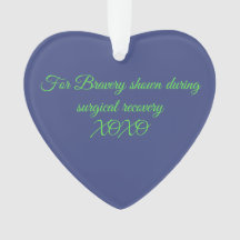 Surgery recovery ornament