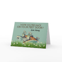 surgery support- back on feet - Get well soon