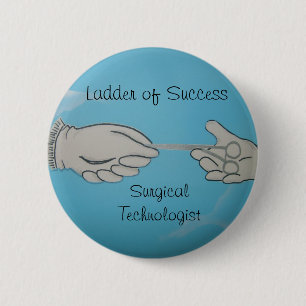 Surgery tech gifts 6 cm round badge