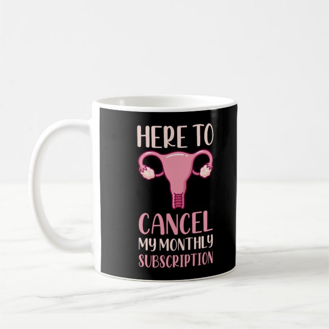Surgery Uterus Removal Hysterectomy Recovery Coffee Mug (Left)