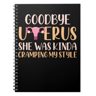Surgery Uterus Removal Hysterectomy Recovery Notebook