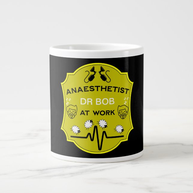  Surgical  Anaesthetist Large Coffee Mug (Front)