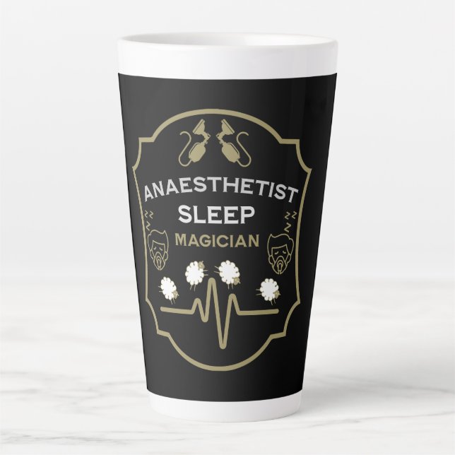  Surgical  Anaesthetist Latte Mug (Front)
