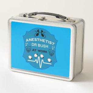 Surgical Anaesthetist Metal Lunch Box