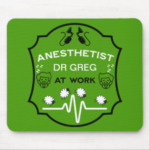 Surgical Anaesthetist Mouse Pad