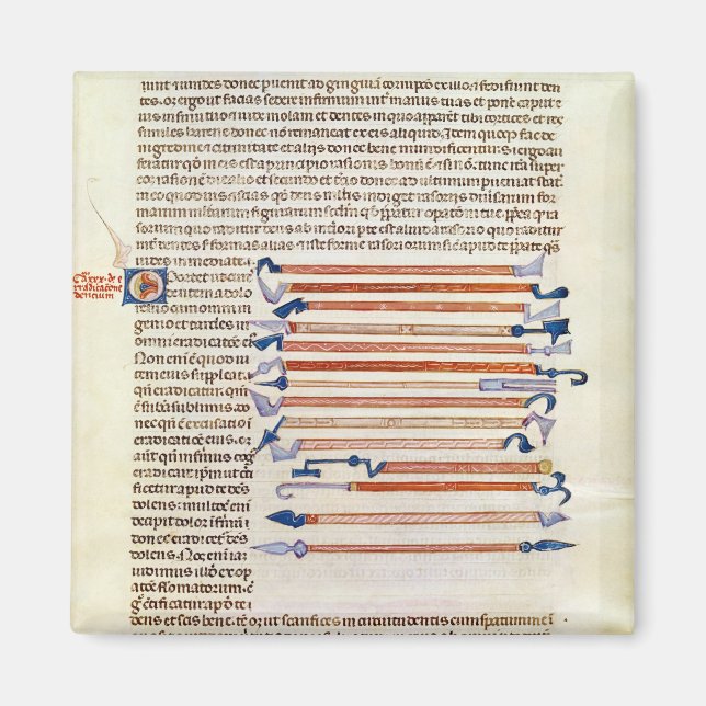 Surgical instruments from a treatise magnet (Front)