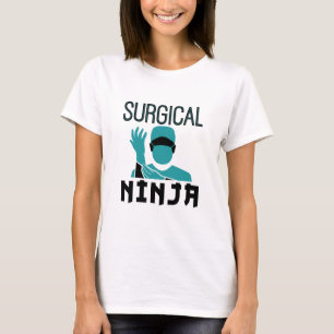 Surgical Ninja Scrub Tech Technologist T-Shirt