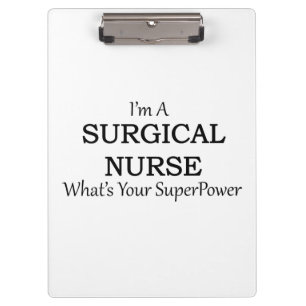 SURGICAL NURSE CLIPBOARD
