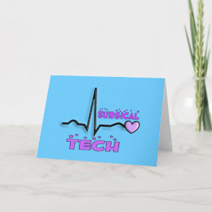 Surgical Tech Gifts  QRS Design Card