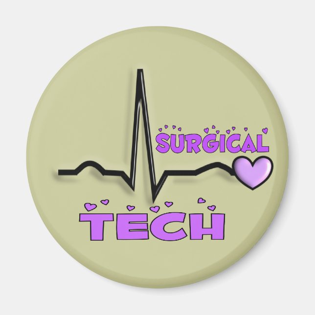 Surgical Tech Gifts  QRS Design Magnet (Front)