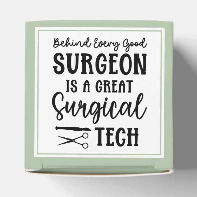 Surgical Tech | Surgical Technologist Appreciation Favour Box (Top)