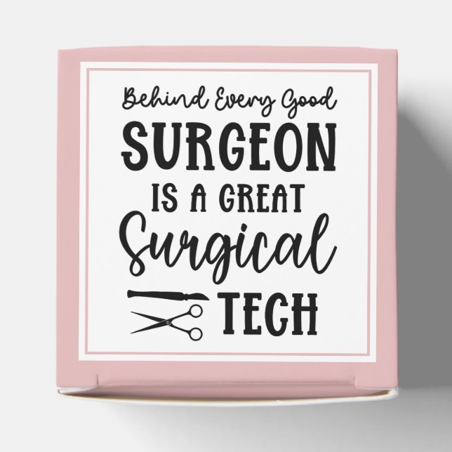 Surgical Tech | Surgical Technologist Appreciation Favour Box (Top)