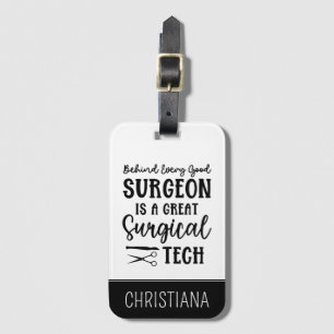 Surgical Tech   Surgical Technologist Appreciation Luggage Tag