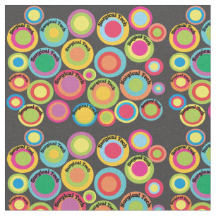 Surgical Tech Whimsical  Fabric