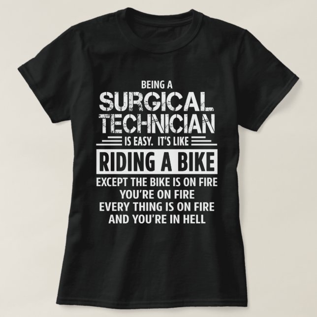 Surgical Technician T-Shirt (Design Front)