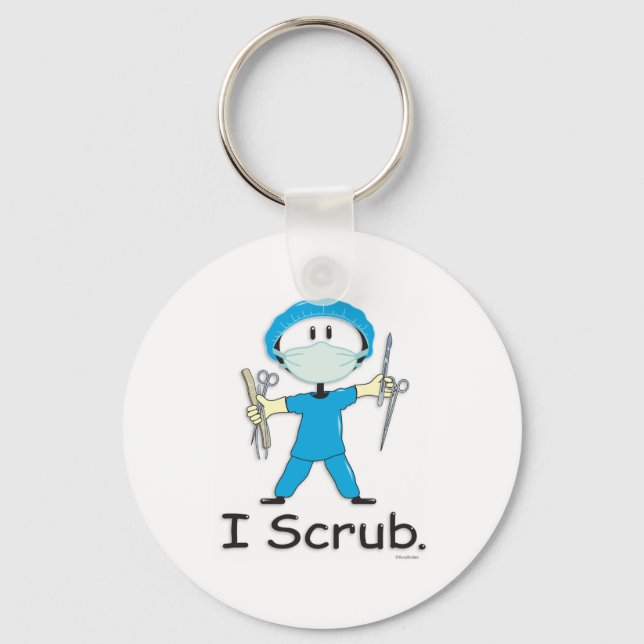 Surgical Technologist Key Ring (Front)