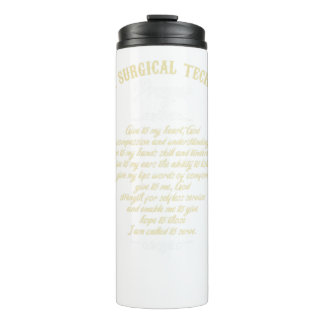 Surgical Technologist Surgeon Medical Gift Surgica Thermal Tumbler